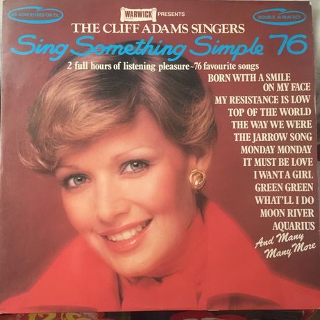 Vinil: The Cliff Adams singers - sing something simple 1976
