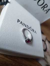 Wypukle czerwone serce Pandora r.52