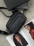 Мужская сумка Coach Graham Crossbody через плече Коуч кросс боди