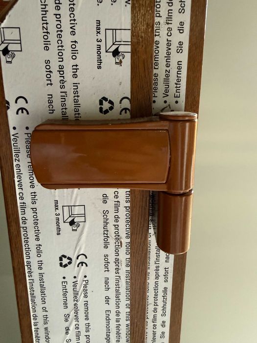 Drzwi PCV 100x200 (Białe Antracyt orzech) Od ręki! Transport cała PL!