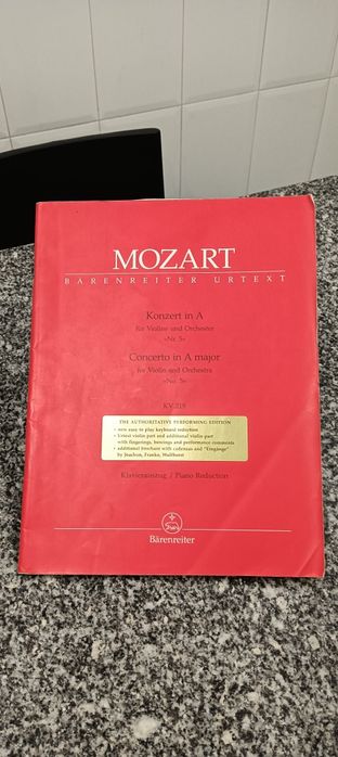 Partitura Mozart