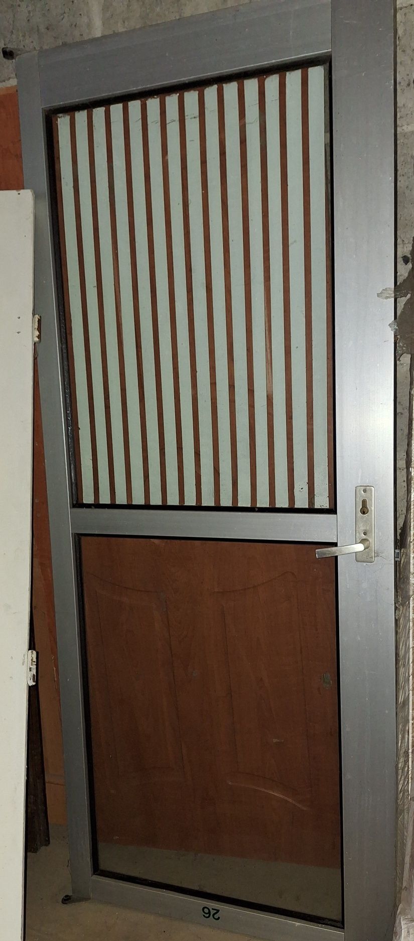 Drzwi aluminiowe 205 x 85