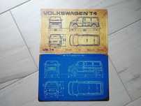 Tabliczki metalowe 30/20cm volkswagen Transporter T4.
