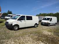 Volkswagen Transporter VW T5 6 osób +paka Long Lang Brygadówka 2005/06