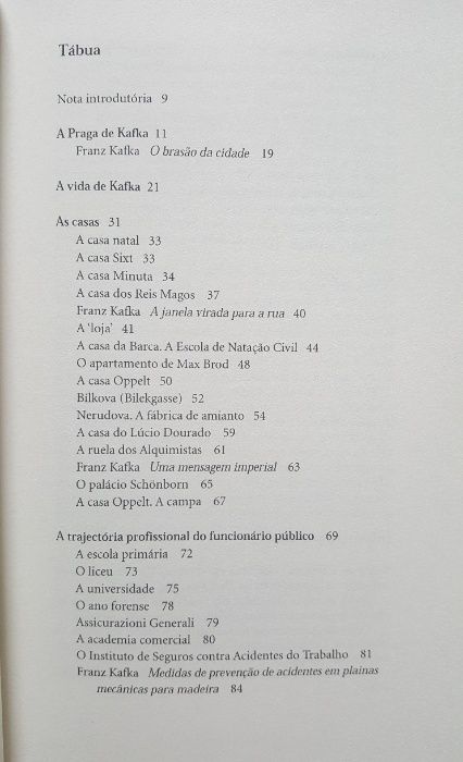 Klaus Wagenbach - A praga de Franz Kafka
