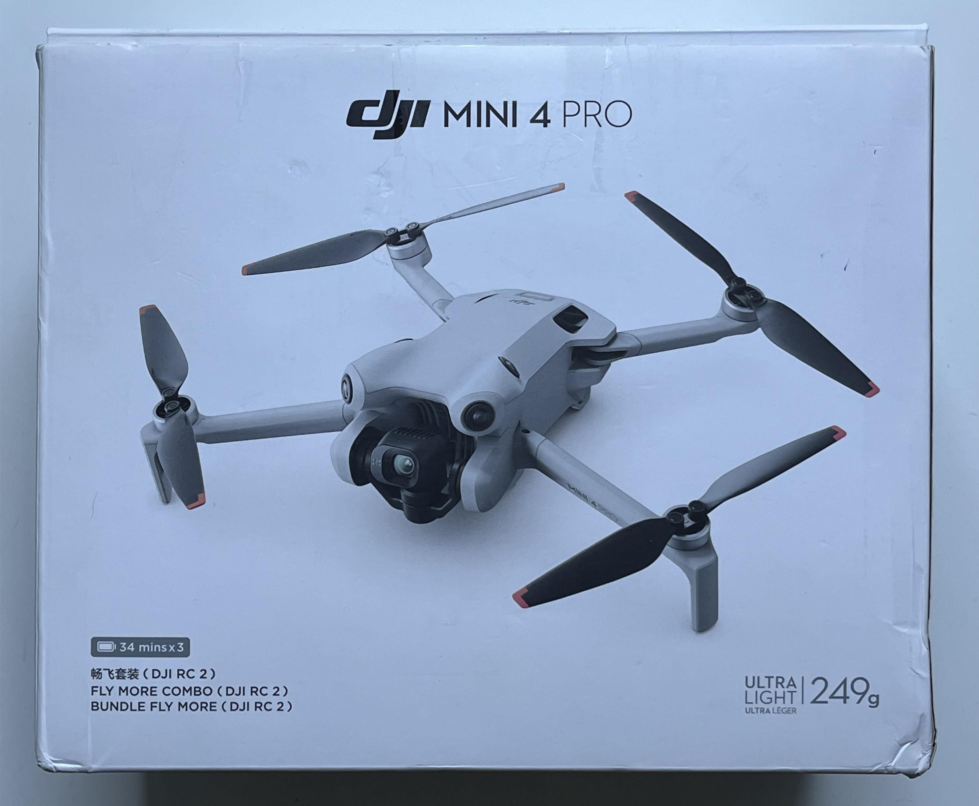 OUTLET Codz taniej DJI Mini 4 Pro RC 2 fly more combo FV23% PL GW