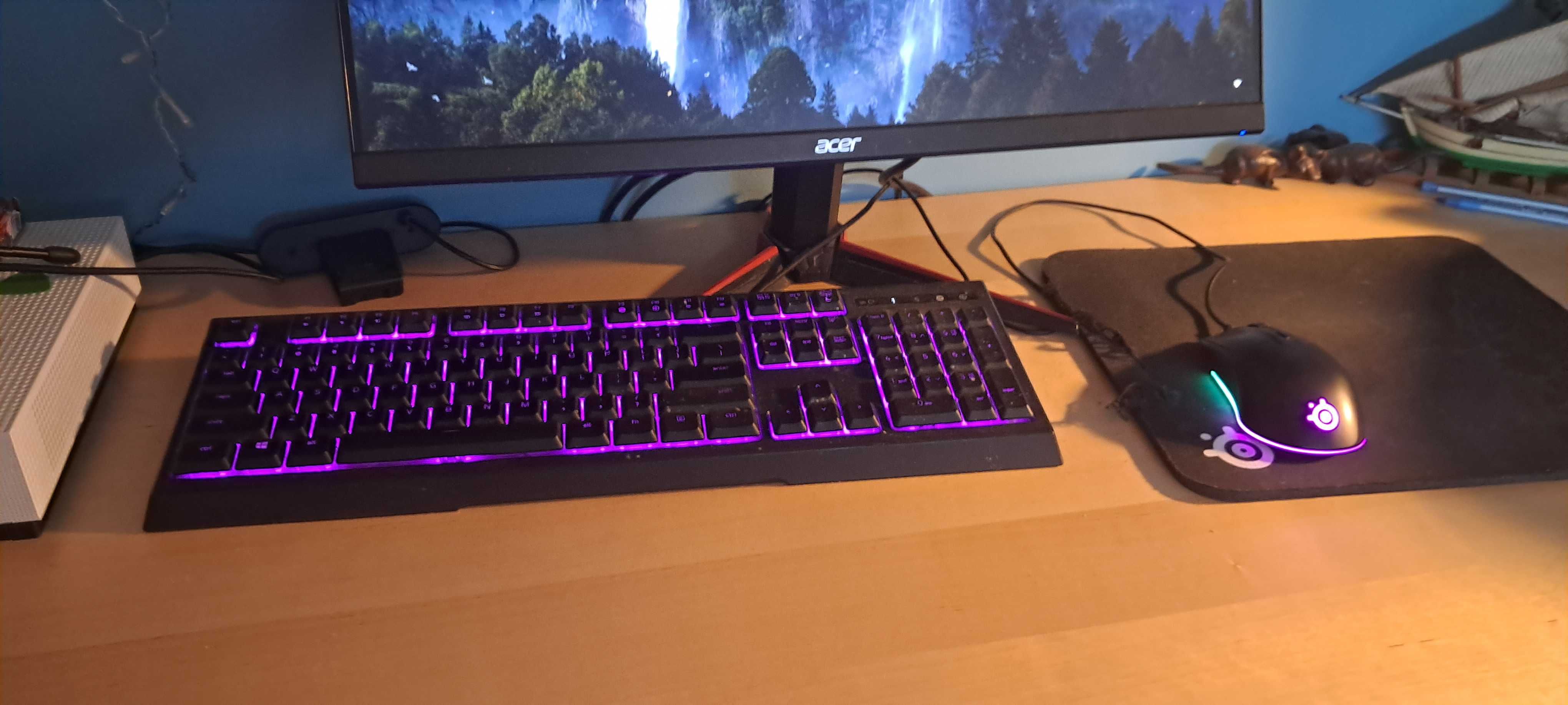 Komputer gamingowy I5-12400F RTX3050 + monitor ACER, klawiatura,mysz