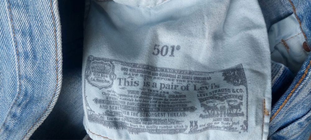 Продам джинсы Levis 505, 501