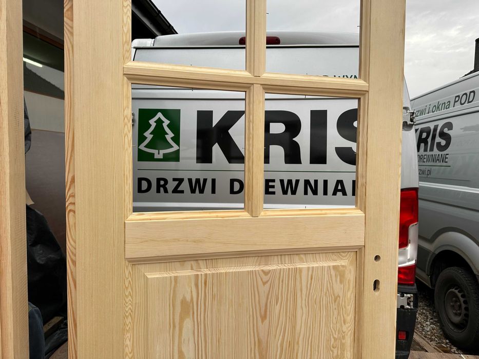 Drzwi drewniane lite 100% sosnowe OD RĘKI DOSTAWA CAŁA POLSKA