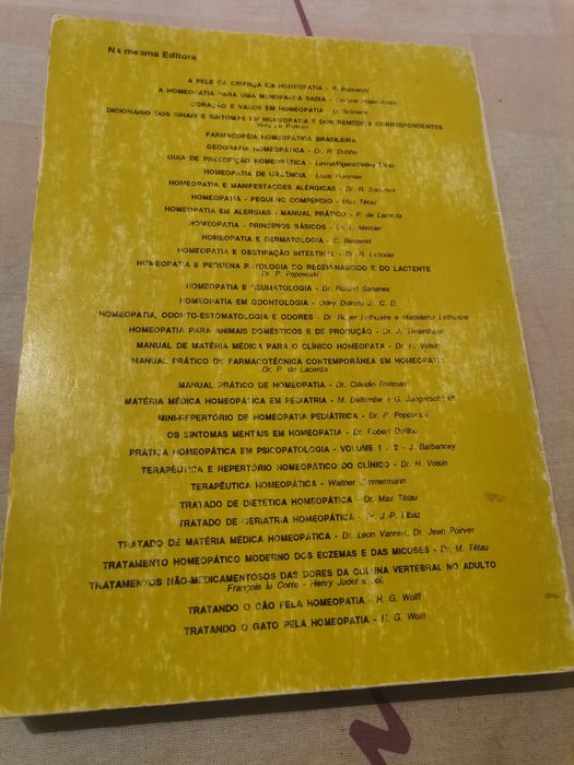 Livro de farmácia homeopática