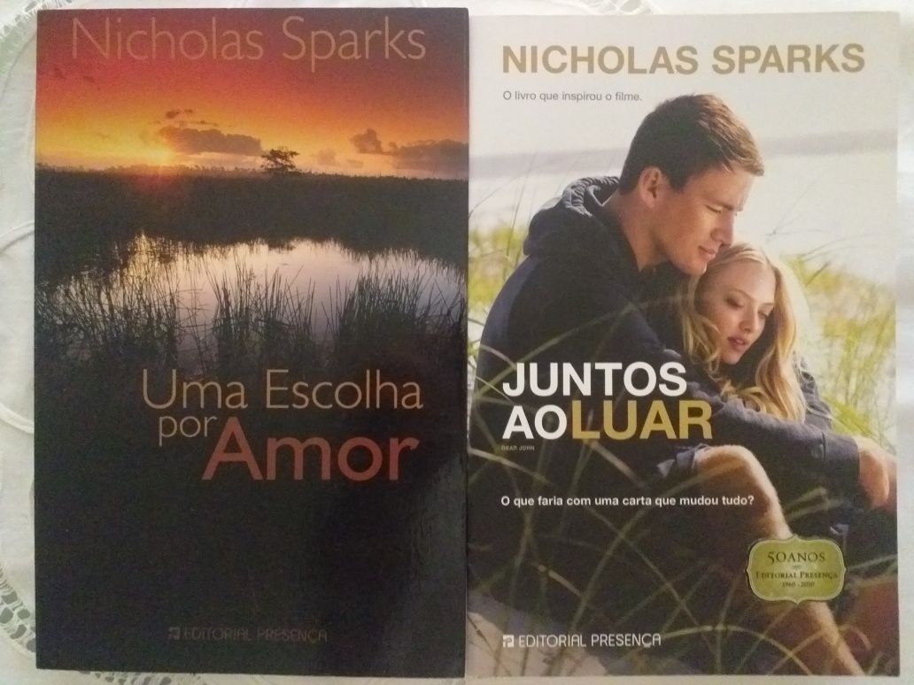 Vários livros *NICHOLAS  SPARKS *