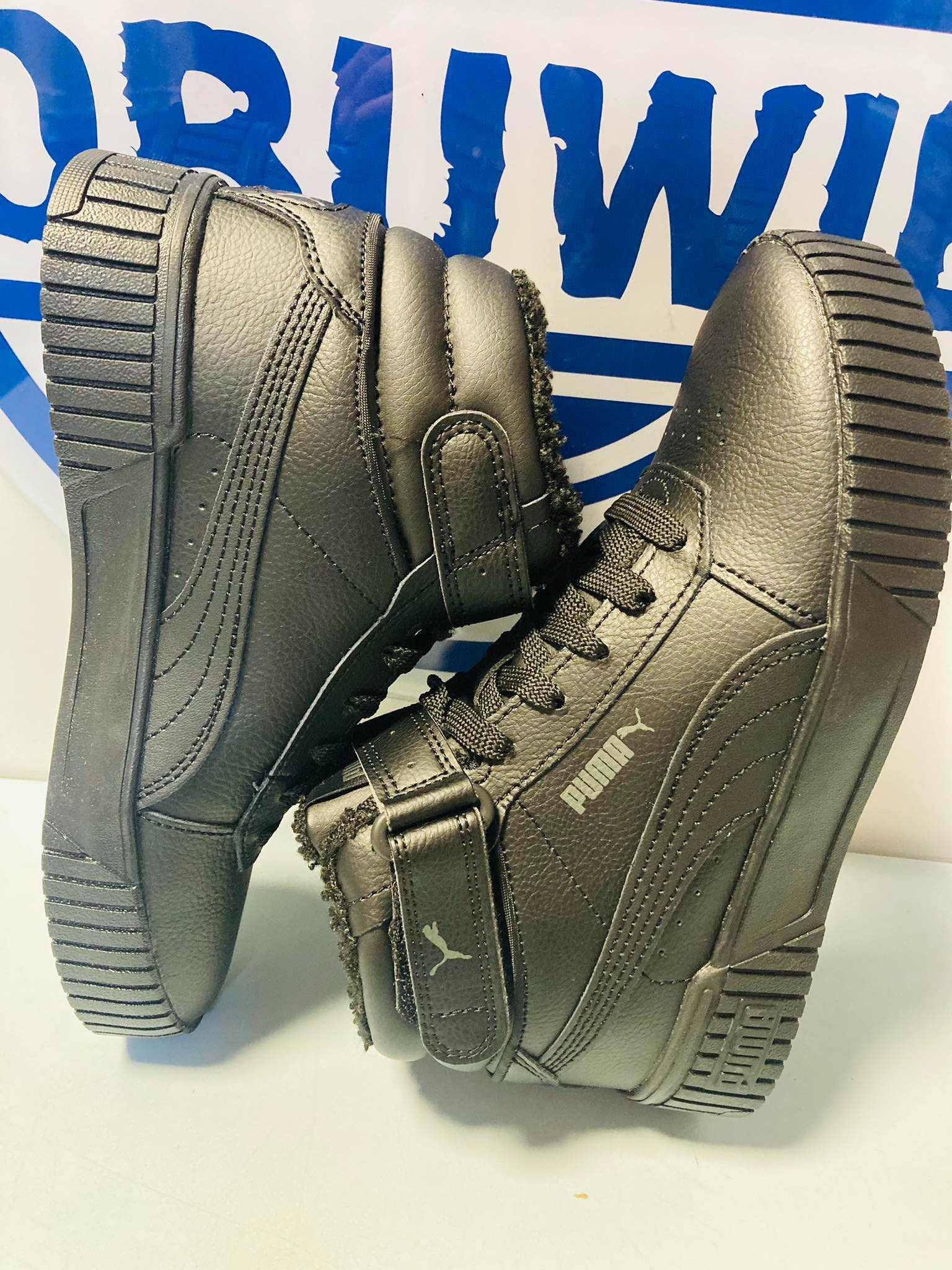 Puma Carina Mid winter zimowe sneakersy ocieplane  36 - 40 wyprzedaż