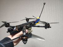 Дрон FPV квадрокоптер 7 дюймів для багаторазової доставки подарунків