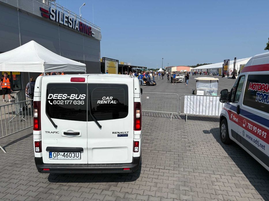 Wynajmę busa 9-cio osobowego Trafic long L2H1