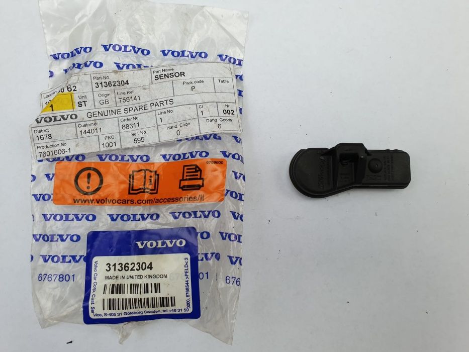 Czujnik tpms cisnienia kół VOLVO XC40 V60 XC40 XC90