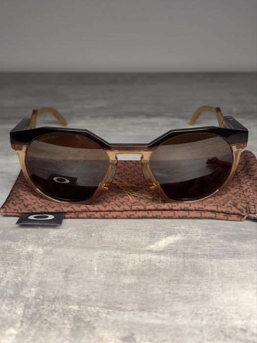 Oakley Okulary HSTN M x Kylian Mbappé Dark Amber Light Curry / Prizm