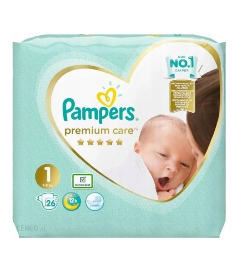 Pampersy Pampers Premium Care 1 156 sztuk 6 x 26