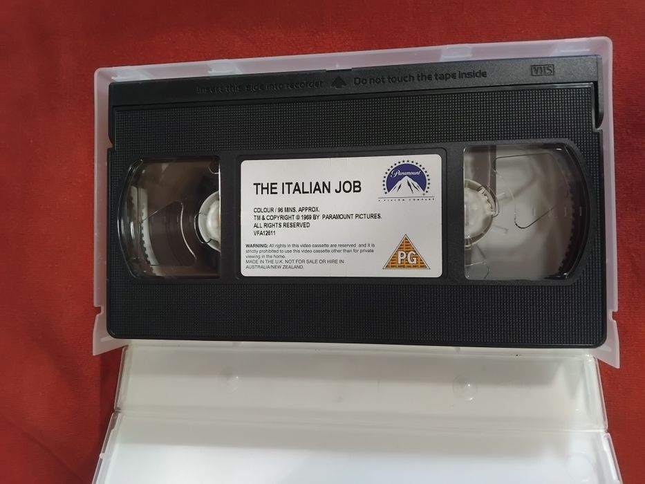 The italian job vhs