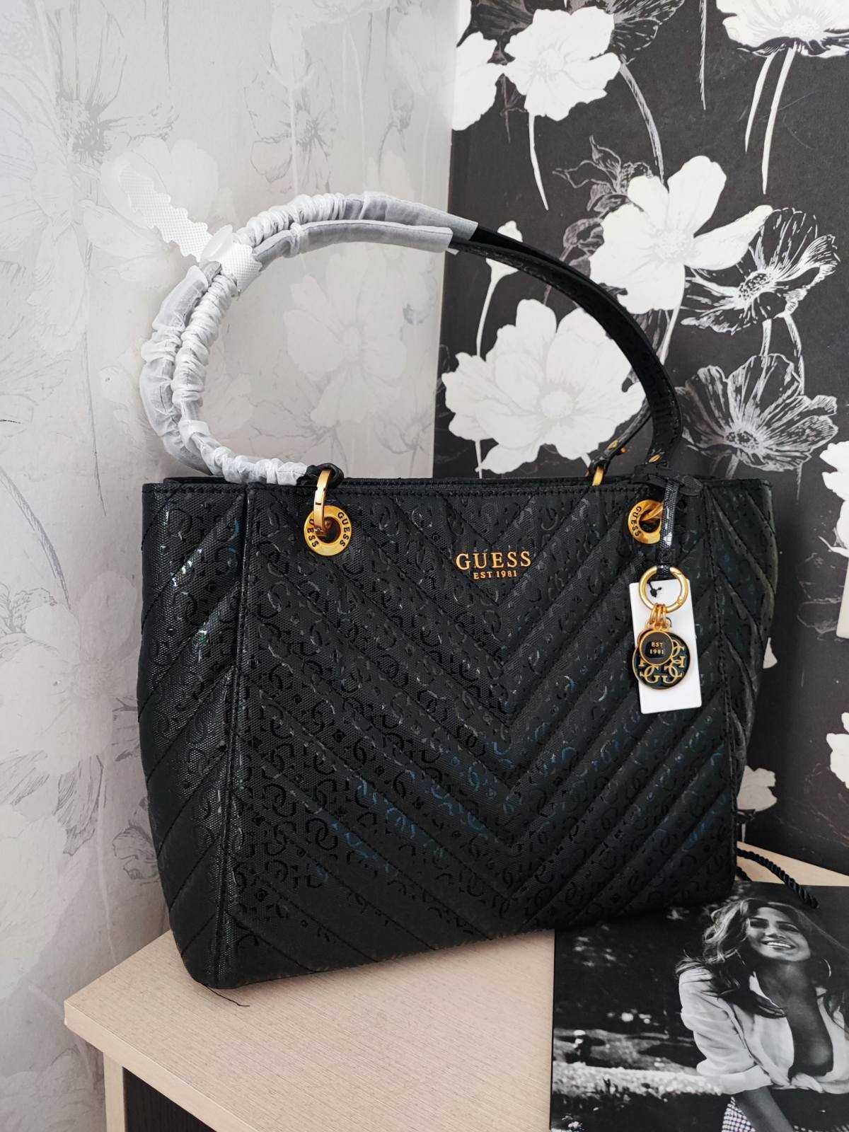 Сумка шоппер гесс guess оригінал нова колекція