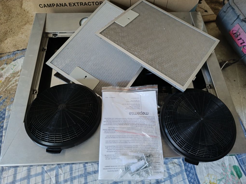 Campana Extractora Mepamsa Silueta Acero 60 - Nova na Caixa