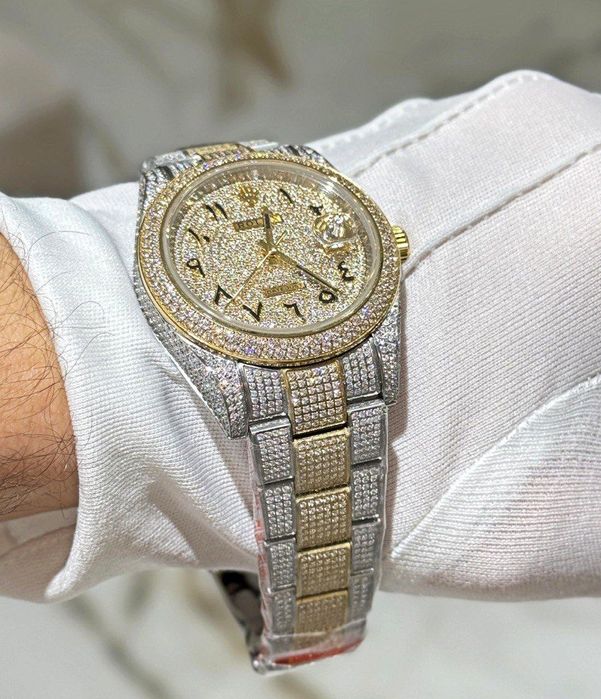 Rolex Datejust Swarovski