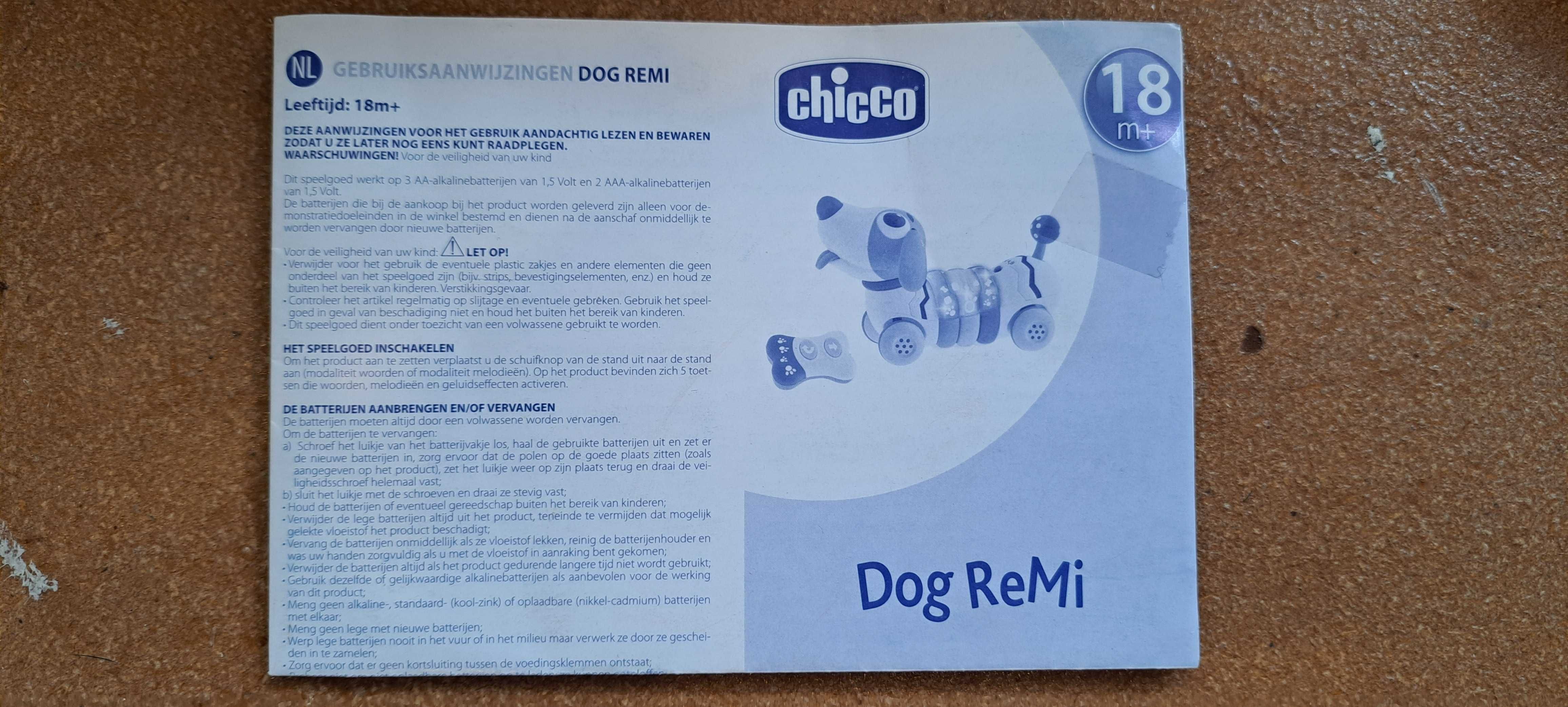 Cão Dó Re Mi da Chicco