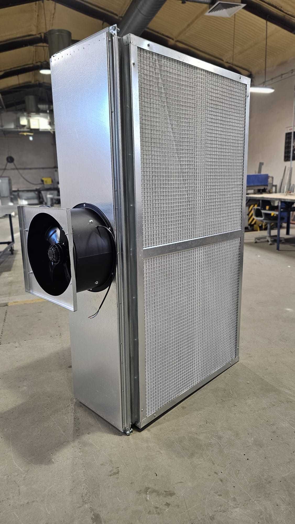 Plenum nawiewne 2x2 z wentylatorem