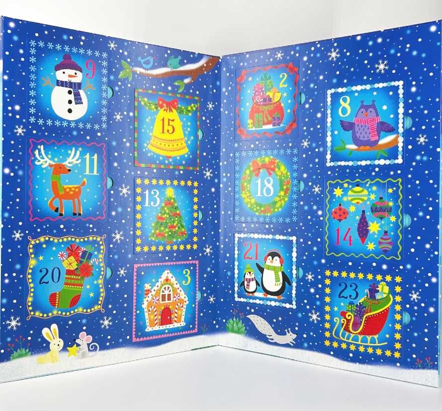 The Usborne Advent Calendar Kalendarz Adwentowy z książkami