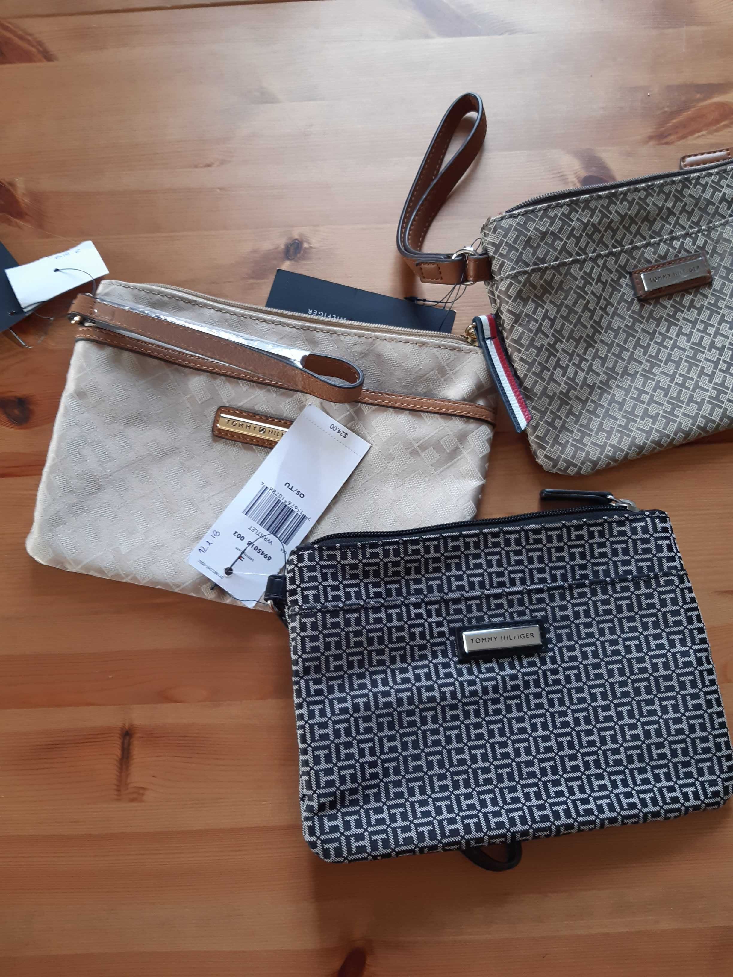 Tommy Hilfiger oryginalna kosmetyczka saszetka kolory z USA