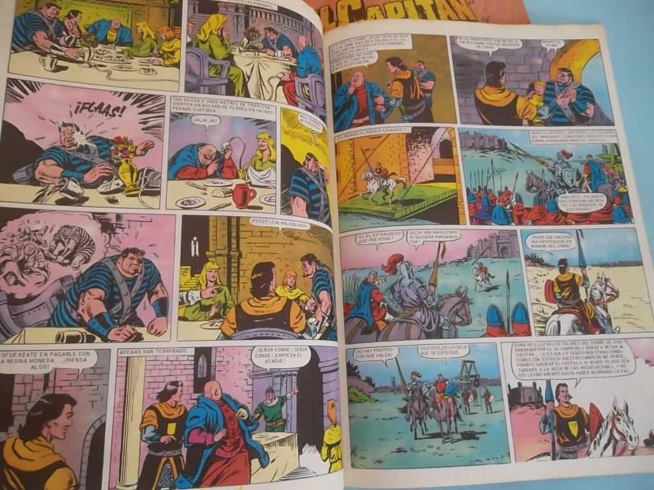 EL CAPITAN TRUENO - 6 álbuns, um deles assinado por Victor MORA.