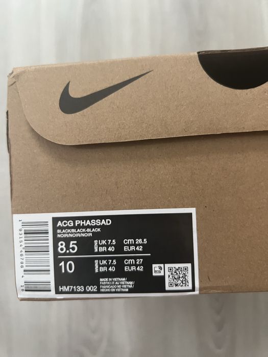 Кросівки/shoes nike/найк acg phassad 42 size