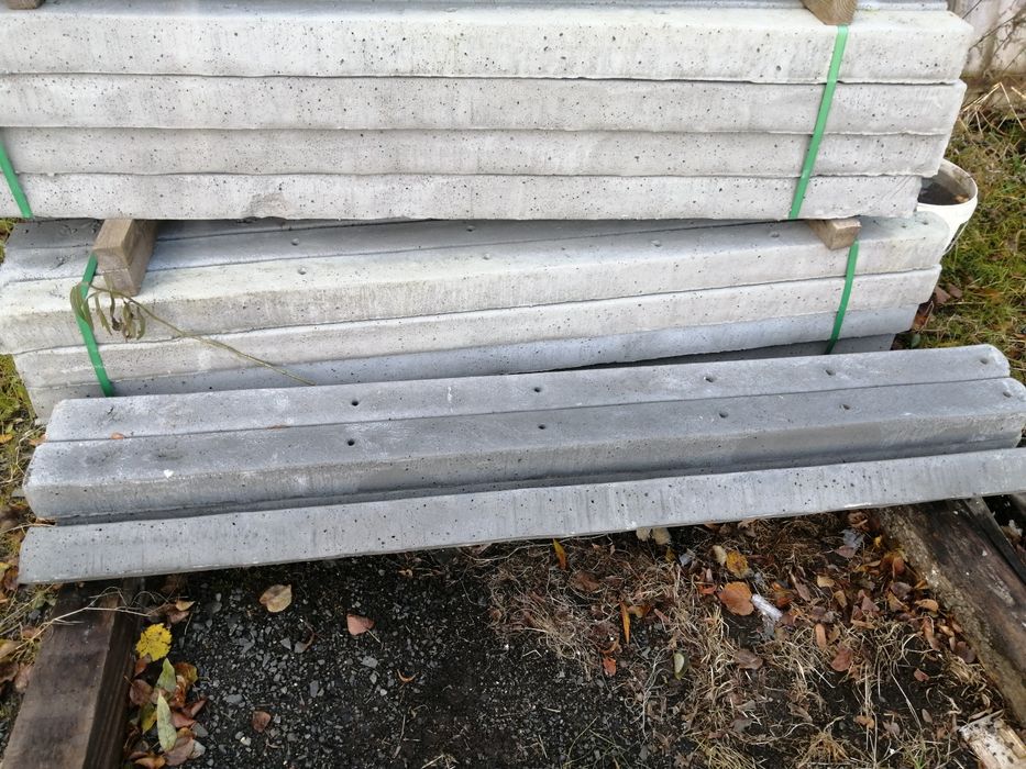 Słupki betonowe ogrodzenie 180 cm ZBROJONE Transport
