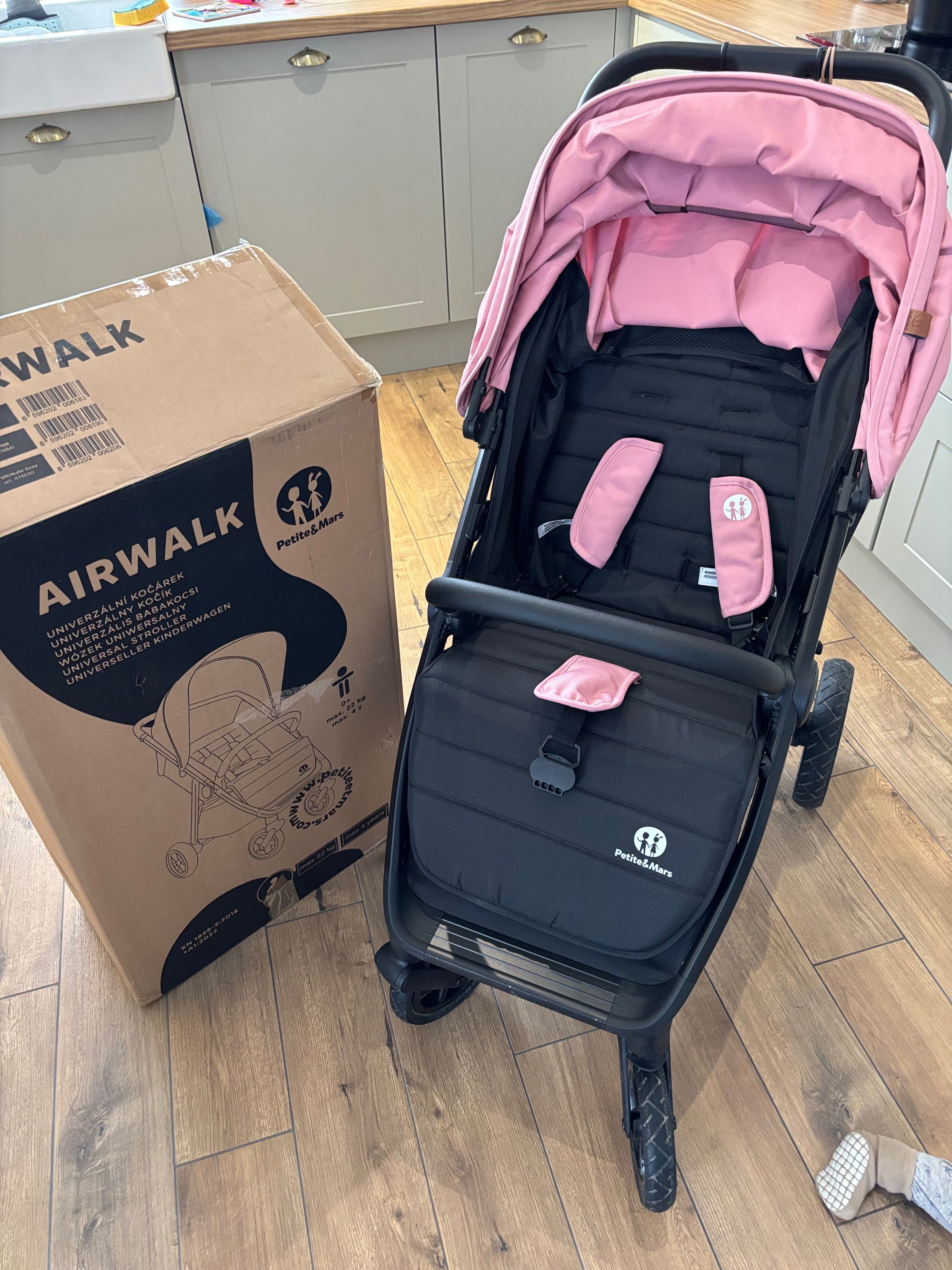 Wózek petit&mars Airwalk gwarancja
