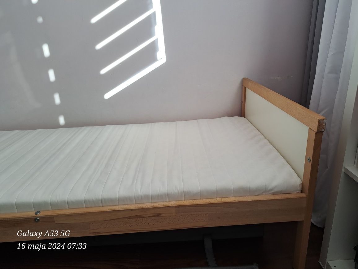 Łóżko dziecięce SNIGLAR Ikea 160x70 cm +Materac używane w dobrymStanie