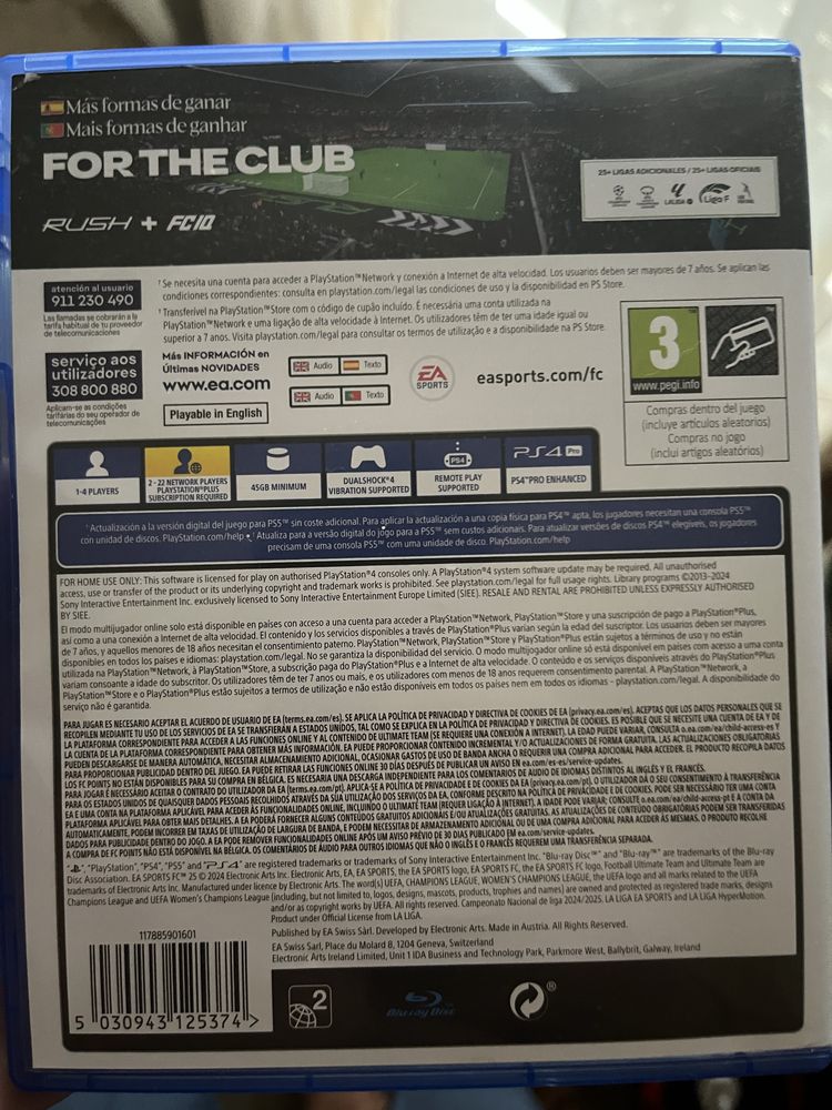 Fifa 25 para ps4