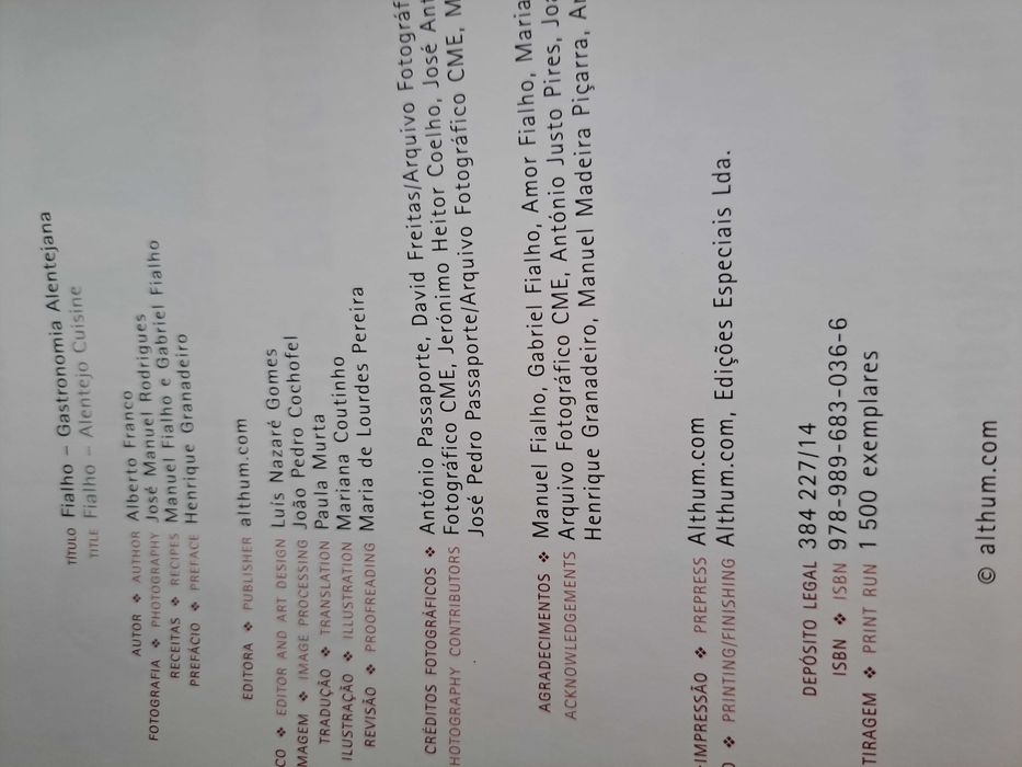 Fialho - Gastronomia Alentejana - Alberto Franco