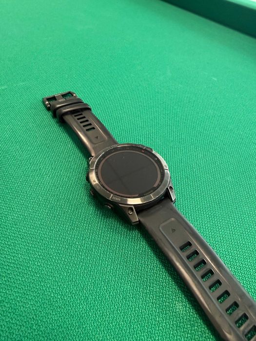 Garmin Fenix 7 Solar czarny z czarnym paskiem