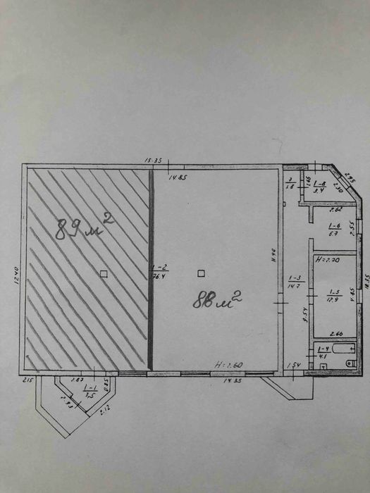 Здам комерційне приміщення 89м2