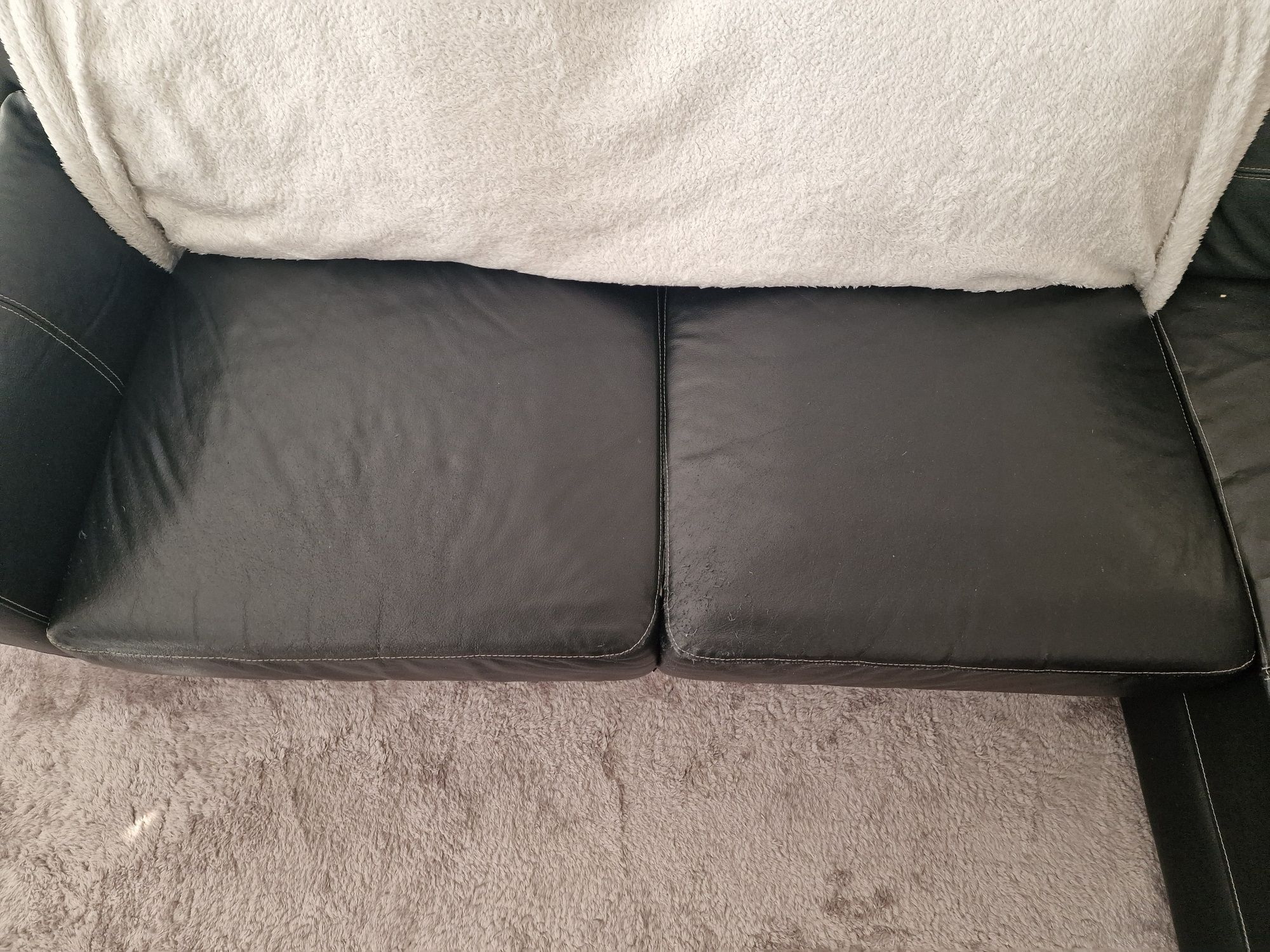 Sofá usado com chaise longue