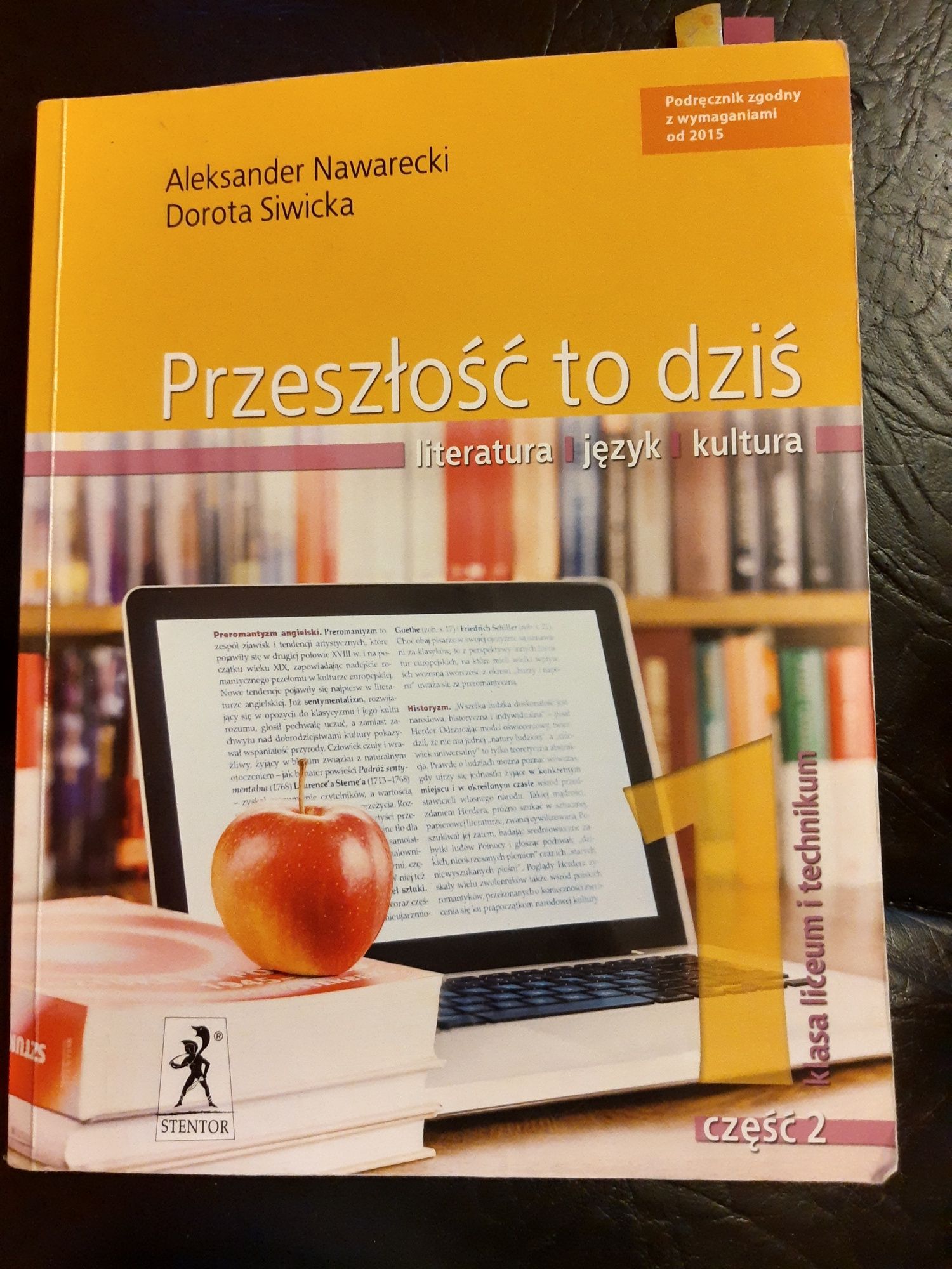 Podręcznik z polskiego, przeszłość to dziś 1 cz.2, liceum/ technikum