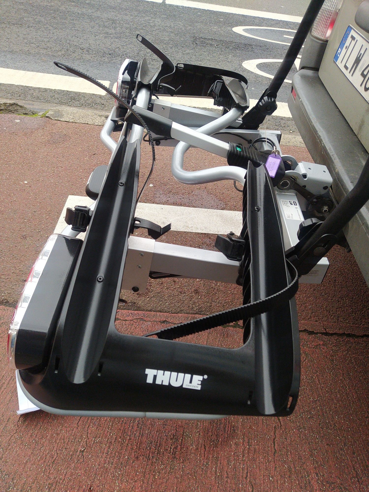 Bagażnik rowerowy Platforma na hak Thule ER915