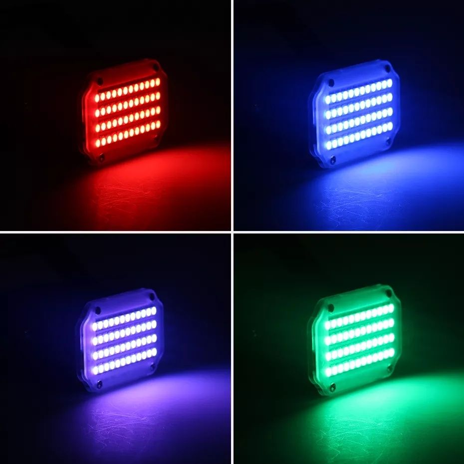 Projetor multicor para festas com sensor que acompanha a musica
