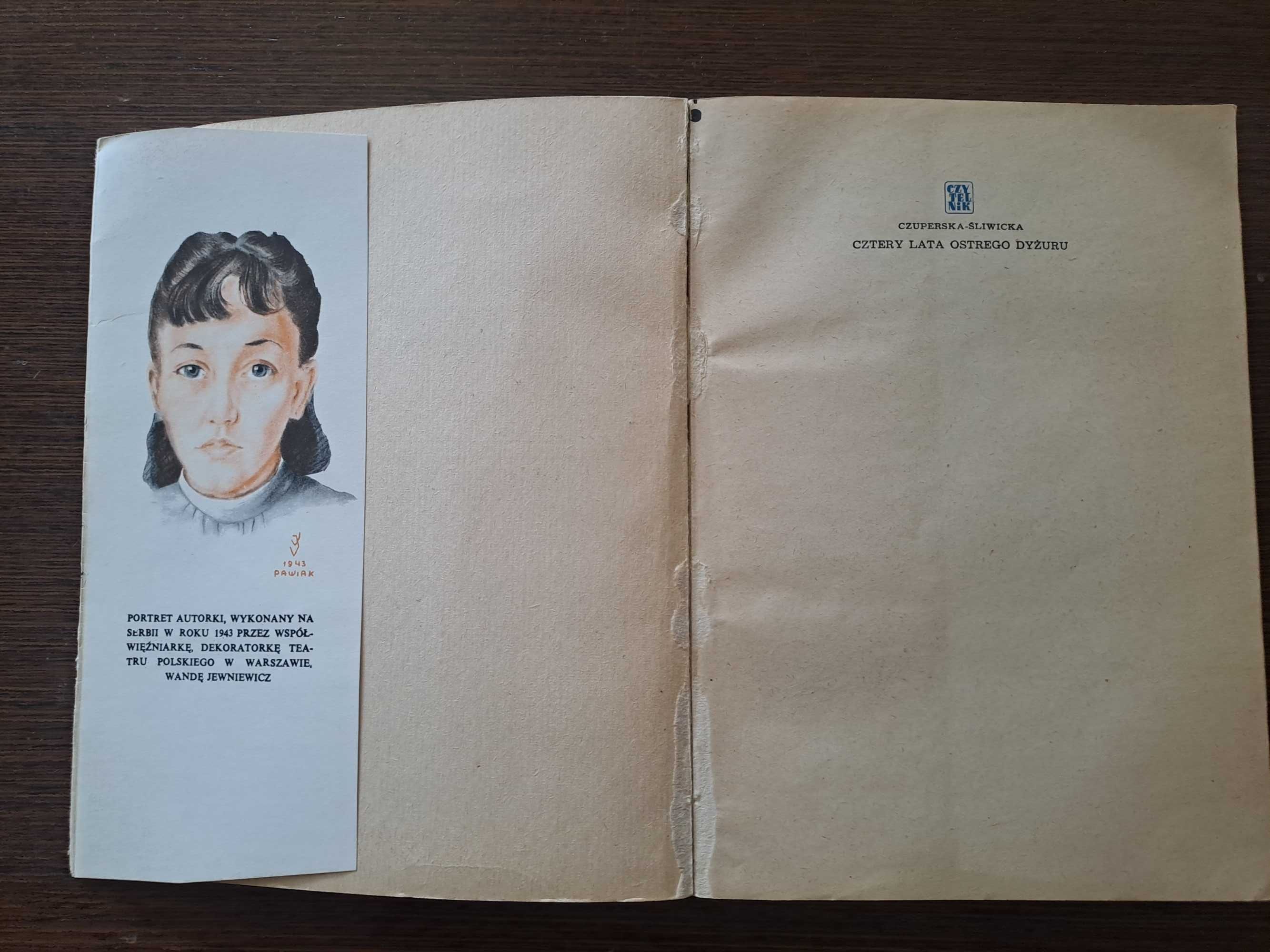 Cztery lata ostrego dyżuru A. Czuperska-Śliwicka 1968