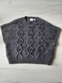 Ponczo kamizelka sweter kardigan Zara rozmiar 104