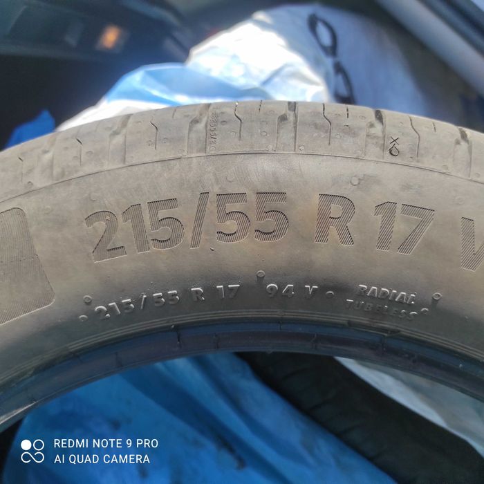 Шини 215/55/17 комплект