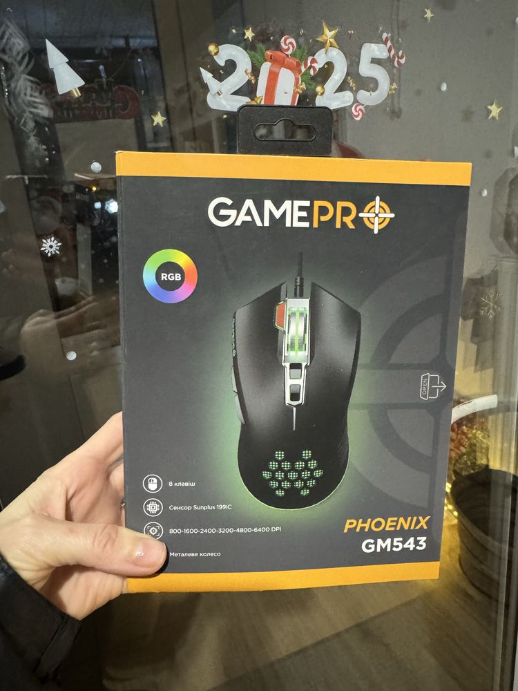 Мишка ігрова GamePro phoenix GM543