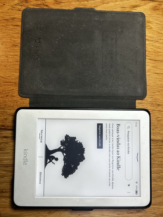 Kindle 10a geracao com capa