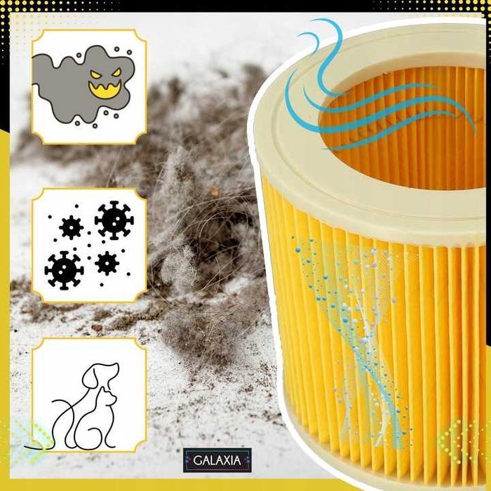 Filtr do Odkurzacza Karcher WD3 WD 3 MV3 WD2 SE4001 KWD3 V12 V15