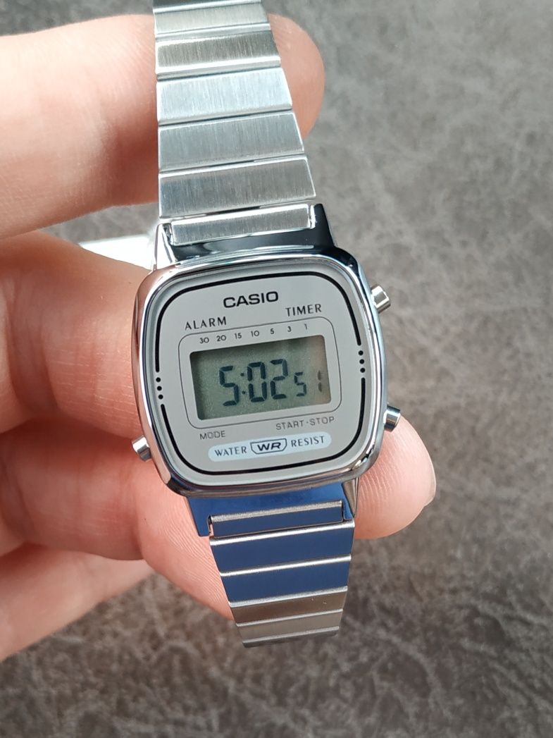 Часы женские Casio LA670WEA-7 WR 30M/3Bar Оригинал Гарантия