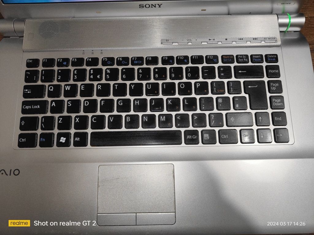 Laptop Sony Vaio VGN-FW11E